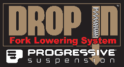 Progressive Suspension 10-2007 Drop-In Front Fork Lowering System - sxspowersports