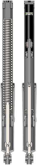 Progressive Suspension 31-4007 High Performance Fork Cartridge - Fits 1in. or 2in. Lowered - sxspowersports