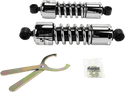 Progressive Suspension 412-4037C 412 Series 11in. Shocks - Chrome - sxspowersports