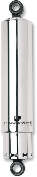 Progressive Suspension 412-4042C 412 Series 12in. Shocks with Covers - Chrome - sxspowersports