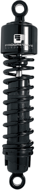 Progressive Suspension 412-4042C 412 Series 12in. Shocks with Covers - Chrome - sxspowersports