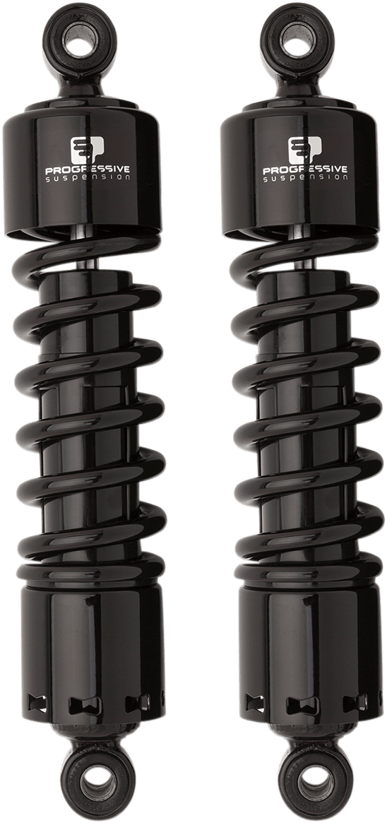 Progressive Suspension 412-4044B 412 Series 12in. Shocks - Black - sxspowersports