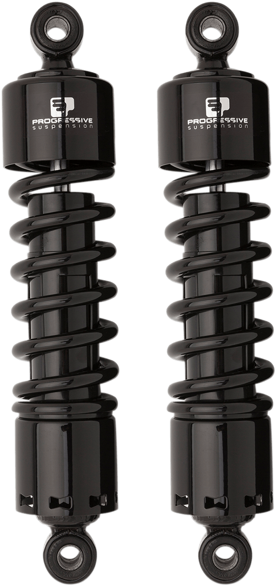 Progressive Suspension 412-4045B 412 Series 11in. Shocks - Black - sxspowersports