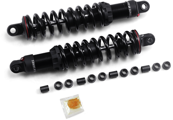 Progressive Suspension 490-1014 490 Standard Sport Series Shocks - 12.5in. - Black - sxspowersports