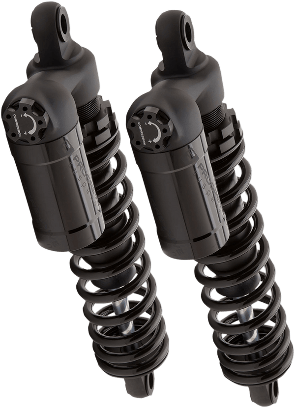 Progressive Suspension 970-1015B 970 Series Piggyback Shocks - 14in. - Black - sxspowersports