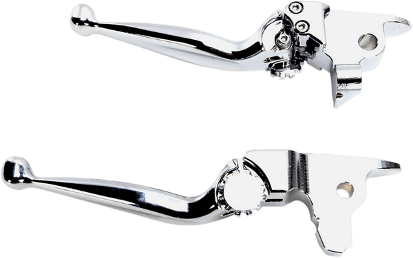 PSR 12-00611-20 Journey Adjustable Lever Set - Chrome - sxspowersports