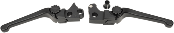 PSR 12-00657-22 Anthem Adjustable Lever Set - Black - sxspowersports