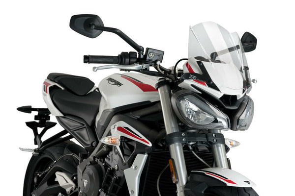 PUIG 20432W Naked New Gen Windscreen - sxspowersports