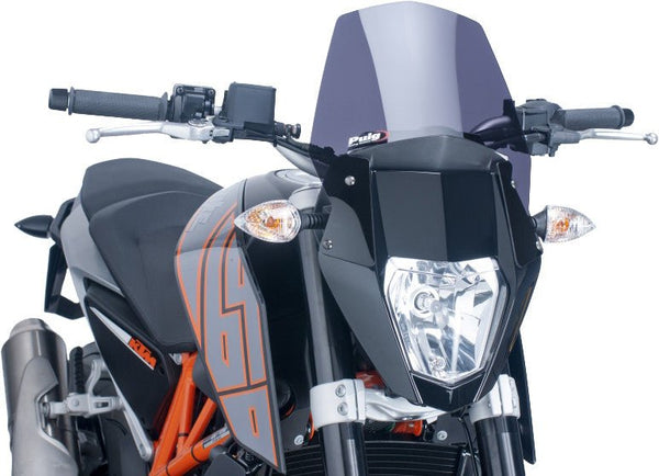 PUIG 6009F Naked New Gen Windscreen - sxspowersports