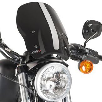 PUIG 9283N Windscreen - Black - sxspowersports