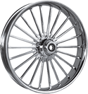 RC Components 18550-9210A-126 Ilusion Forged Rear Wheel - 18in. x 5.5in. - Chrome - sxspowersports