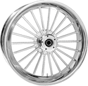 RC Components 18550-9210A-126 Ilusion Forged Rear Wheel - 18in. x 5.5in. - Chrome - sxspowersports