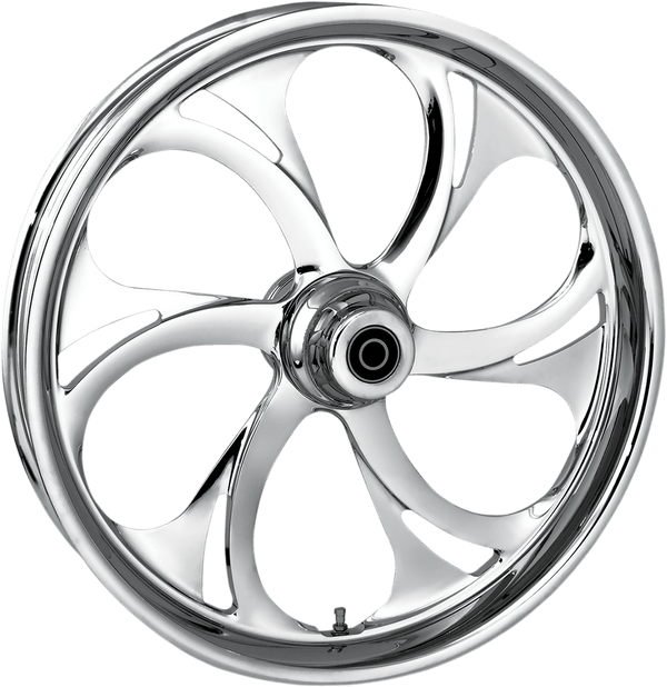 RC Components 21350-9032-105C Recoil Front Wheel (Single Disc) - 21x3.5in. - Chrome - sxspowersports