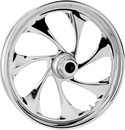 RC Components 21350-9917-101C Drifter Front Wheel (Dual Disc) - 21x3.5in. - Chrome - sxspowersports
