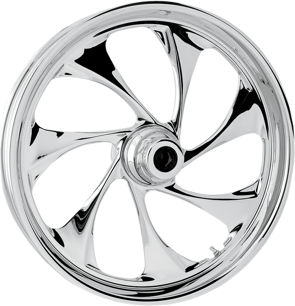RC Components 21350-9917-101C Drifter Front Wheel (Dual Disc) - 21x3.5in. - Chrome - sxspowersports