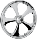 RC Components 21350-9917-92C Nitro Front Wheel (Dual Disc) - 21x3.5in. - Chrome - sxspowersports