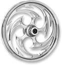 RC Components 23375-9032A-92C Nitro Front Wheel (Single Disc) - 23x3.75in. - Chrome - sxspowersports