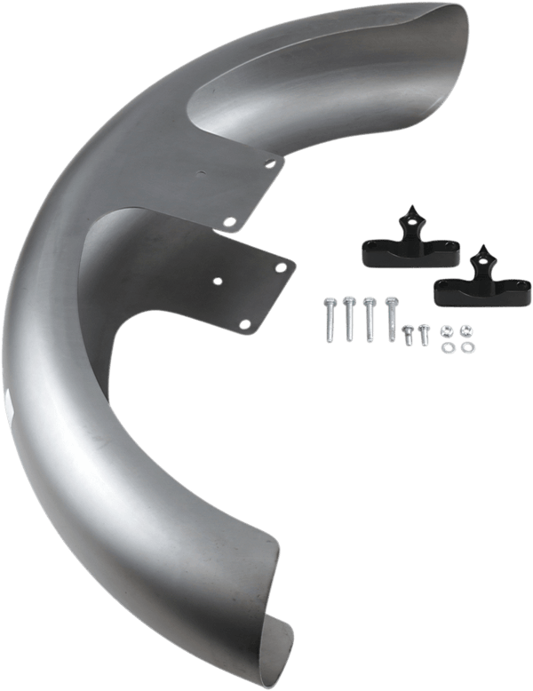 RC Components FNDRKT23RC-B Front Fender Kit for 23in. Wheel - Phantom Cut - Black Adapters - sxspowersports
