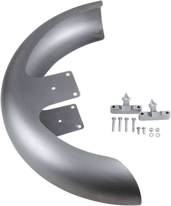 RC Components FNDRKT23RC Front Fender Kit for 23in. Wheel - Phantom Cut - Chrome Adapters - sxspowersports
