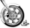 RC Components FNDRKT23RC Front Fender Kit for 23in. Wheel - Phantom Cut - Chrome Adapters - sxspowersports