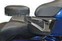 Rivco Products HD094-14 Billet Passenger Armrests for King Tour-Pak - sxspowersports