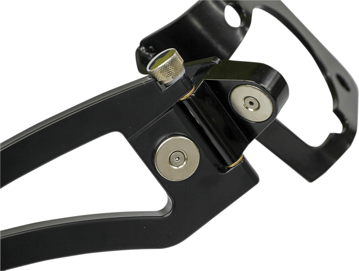 Rivco Products HD094-14BK Billet Passenger Armrests for King Tour-Pak ...