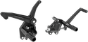 RSD 0035-1146-BM Softail Forward Controls - Contrast Cut - sxspowersports