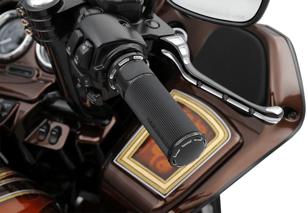 RSD 0062-4007-BM Avenger Inlay Brake/Clutch Lever Set - Contrast Cut - sxspowersports