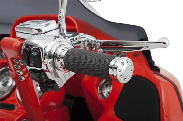 RSD 0063-2022-CH Tracker Grips - Chrome - sxspowersports