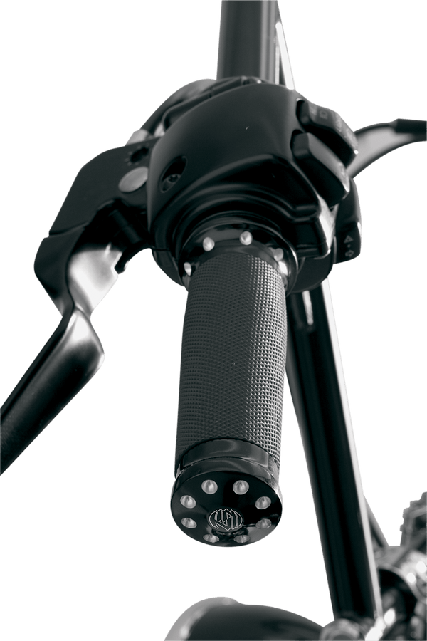 RSD 0063-2022-CH Tracker Grips - Chrome - sxspowersports