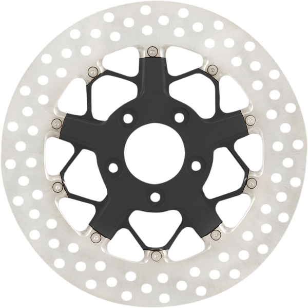 RSD 01331522DELSSCH Delmar 11.5in. Two-Piece Brake Rotor - Chrome - sxspowersports