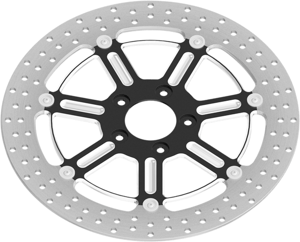 RSD 01333015DELLSBM Delmar 13in. Two-Piece Brake Rotor - Contrast-Cut Ops - sxspowersports