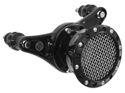 RSD 0204-2005-B Nostalgia Velocity Stack - Black Anodized - sxspowersports