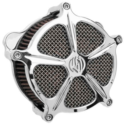RSD 0206-2001-CH Venturi Speed 5 Air Cleaner - Chrome - sxspowersports