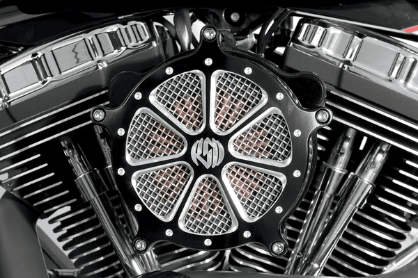 RSD 0206-2004-CH Venturi Speed 7 Air Cleaner - Chrome - sxspowersports