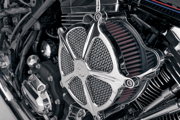 RSD 0206-2004-CH Venturi Speed 7 Air Cleaner - Chrome - sxspowersports