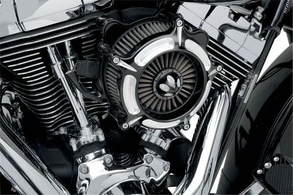 RSD 0206-2038-BM Turbine Air Cleaner - Contrast Cut - sxspowersports