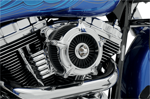 RSD 0206-2038-CH Turbine Air Cleaner - Chrome - sxspowersports