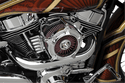 RSD 0206-2038-CH Turbine Air Cleaner - Chrome - sxspowersports