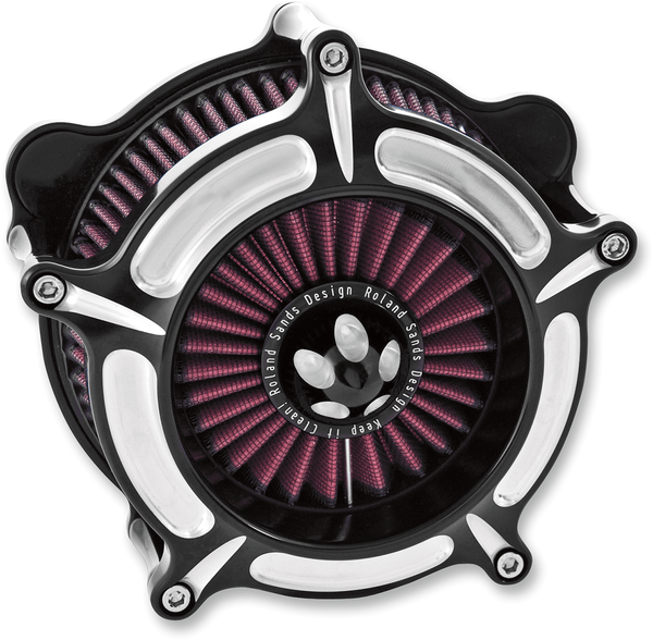RSD 0206-2039-B Turbine Air Cleaner - Black - sxspowersports