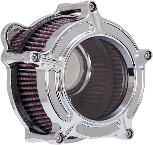 RSD 0206-2128-CH Clarion Air Cleaner - Chrome - sxspowersports