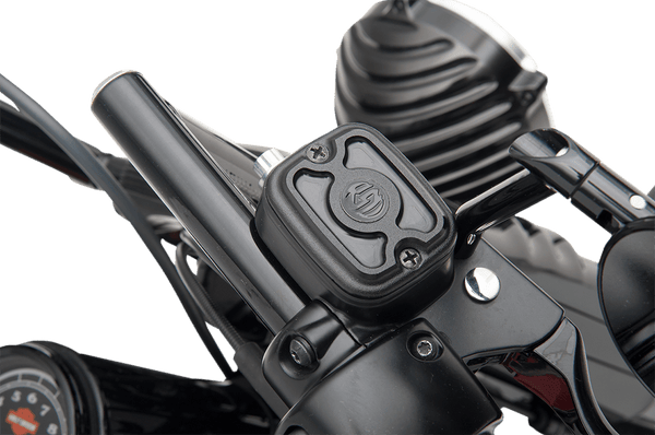 RSD 0208-2036-SMB Front Master Cylinder Cover - Cafe - Black Ops - sxspowersports