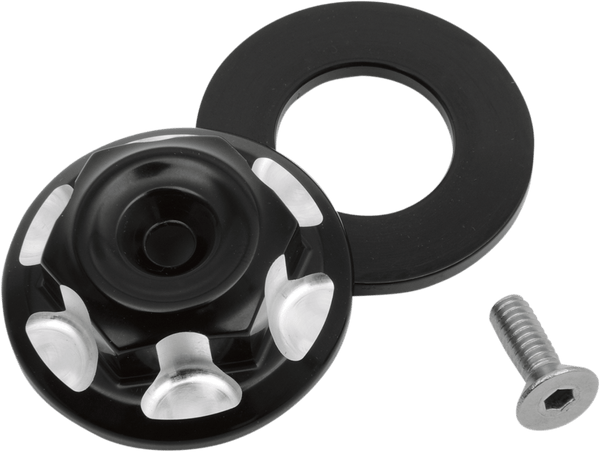 RSD 0208-2063-SMB Misano Stem Nuts/Bolts - Black Ops - sxspowersports