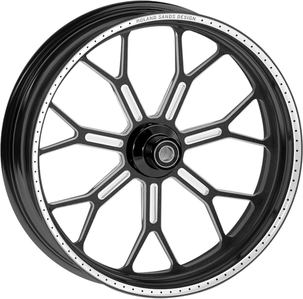 RSD 12047106HUTJSMB Hutch Front Wheel - 21x3.5 - Black Ops - sxspowersports