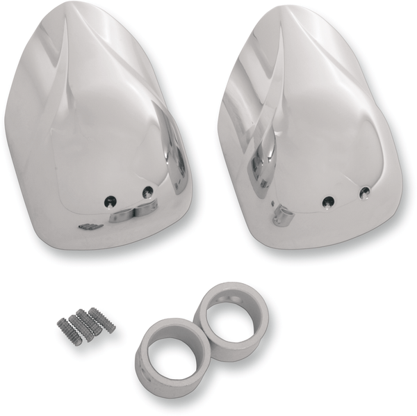 Russ Wernimont Designs RWD-50034 Lower Fork Leg/Axle Covers - Diamond - sxspowersports