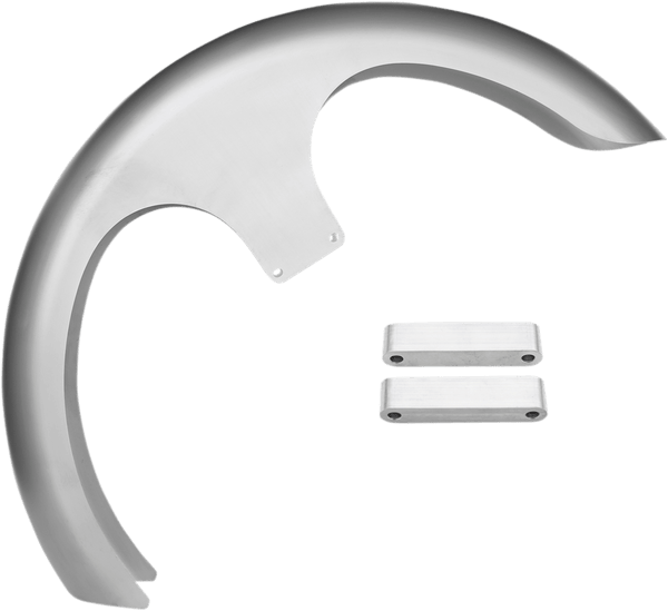 Russ Wernimont Designs RWD-50130-D Custom Dresser Front Fender - 6in. W for 23in. Front Wheel - 46 3/4in. L (OCF Style) - sxspowersports