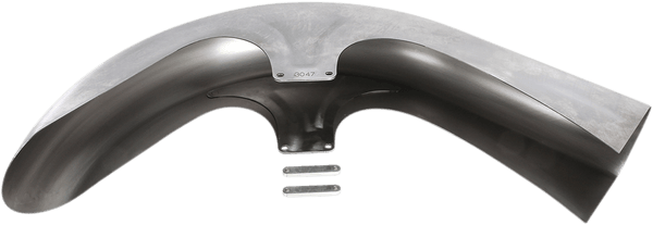 Russ Wernimont Designs RWD-50216 Flat Back Dresser Front Fender - 6-1/2in. W for 30in. Front Wheel and 47 deg. Rake - sxspowersports