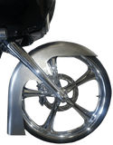 Russ Wernimont Designs RWD-50218 Flat Back Dresser Front Fender - 6in. W for 30in. Front Wheel and 38 deg. Rake - sxspowersports