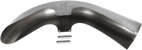 Russ Wernimont Designs RWD-50220 Flat Back Dresser Front Fender - 6in. W for 30in. Front Wheel and 42 deg. Rake - sxspowersports