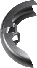Russ Wernimont Designs RWD-50251 Custom Dresser Front Fender - 8in. W for 18in. Front Wheel - 40in. L (LS-2 Style) - sxspowersports